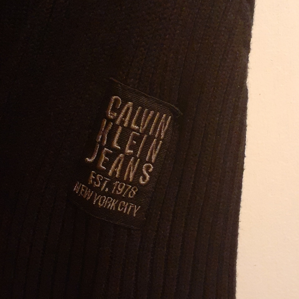 Men Calvin Klein Ribbed Long Sleeve Sweater - Picture 5 of 5